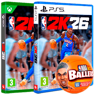 Juego NBA 2K26 a elegir + Cápsulas Sorpresas