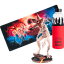 Pack Lámpara + Botella + Alfombrilla Stranger Things