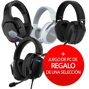 Auriculares GAME + Juego de PC de REGALO