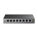 TP-LINK TL-SG108E No administrado L2 Gigabit Ethernet (10/100/1000) Negro - Hub Switch