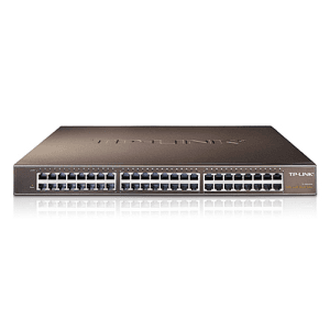 TP-Link TL-SG1048 No administrado Gigabit Ethernet (10/100/1000) 1U Negro