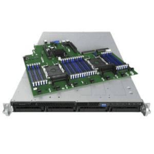 Intel R1208WFQYSR servidor barebone Intel® C628 LGA 3647 (Socket P) Bastidor (1U) Negro, Gris