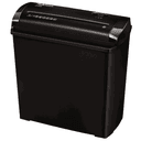 Fellowes P-25S Corte en Tiras 22 cm Negro Gris - Trituradora Papel