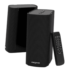 Creative Labs T100 Rango completo Negro Inalámbrico y alámbrico 20 W
