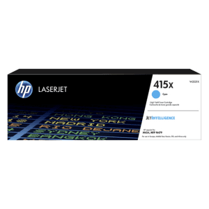 HP Cartucho de tóner Original LaserJet 415X cian de alta capacidad