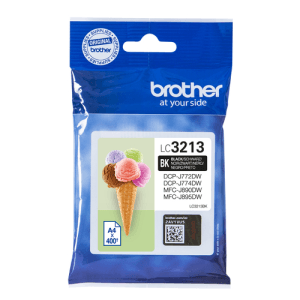 Brother LC3213BK cartucho de tinta 1 pieza(s) Original Negro