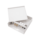 Nanocable Caja de conexiones multimedia de pared VGA+HDMI+JACK3.5+RCA+2xUSB+2xRJ45, Blanco