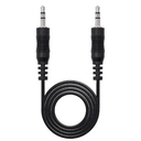 Nanocable 10.24.0105 cable de audio 5 m 3,5mm Negro