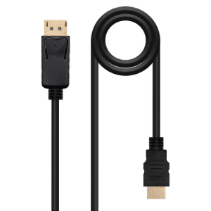 Nanocable Conversor Display Port a HDMI DP/M - HDMI/M Negro 3.0m - Cable