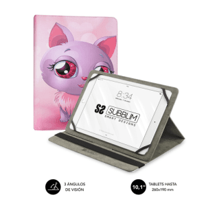 Subblim Trendy Case Cat Universal 10.1" - Funda