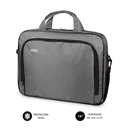 Subblim Oxford Laptop Bag 13,3"-14" Grey - Maletin