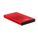 TooQ TQE-2527R 2.5" HDD Negro Rojo - Caja