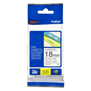 Brother TZE-241 cinta para impresora de etiquetas Negro sobre blanco