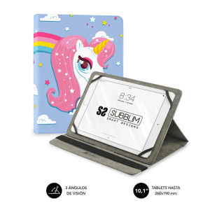 Subblim Trendy Case Unicorn 10.1" - Funda