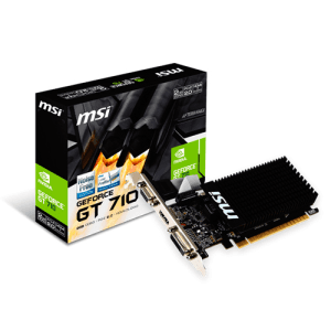 MSI GT 710 2GD3H LP 2GB DDR3 - Tarjeta Grafica