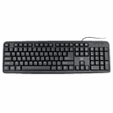 Ewent EW3109 USB + PS/2 Negro - Teclado
