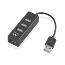 Ewent EW1123 USB 480 Mbit/s Negro - Hub