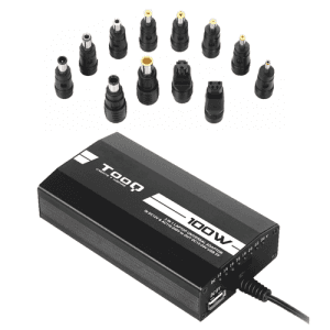 TooQ CARGADOR UNIVERSAL PORTATIL TQLC-100BS01M 100W 3 EN 1 USB