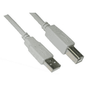 Nanocable Impresora USB 2.0 Tipo A/M-B/M, BEIGE, 1.8m - Cable