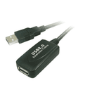 Nanocable CABLE USB 2.0 PROLONGADOR CON AMPLIFICADOR, TIPO A/M-A/H, 5.0 M