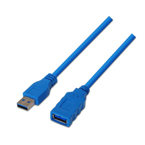 Nanocable 10.01.0901-BL USB A 1m 3.2 Gen 1 Azul - Cable
