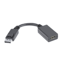 Nanocable Conversor Displau Port a HDMI DP M-HDMI H Negro 15cm - Adaptador