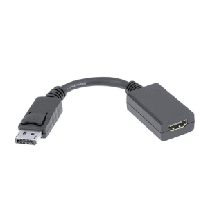 Nanocable Conversor Displau Port a HDMI DP M-HDMI H Negro 15cm - Adaptador
