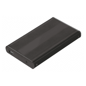 TooQ TQE-2524B Caja 2.5" HDD Negro - Adaptador