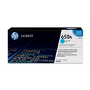 HP Cartucho de tóner original LaserJet 650A cian