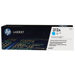 HP Cartucho de tóner 312A cian para LaserJet