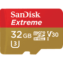 Sandisk Extreme 32GB MicroSDHC Clase 10 UHS-I - Tarjeta Memoria
