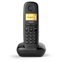 Gigaset A170 Trio Teléfono DECT/analógico Negro Identificador de llamadas