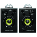Hercules DJ Speaker 32 Party - Activos - 15W RMS - Luces Integradas - Altavoces