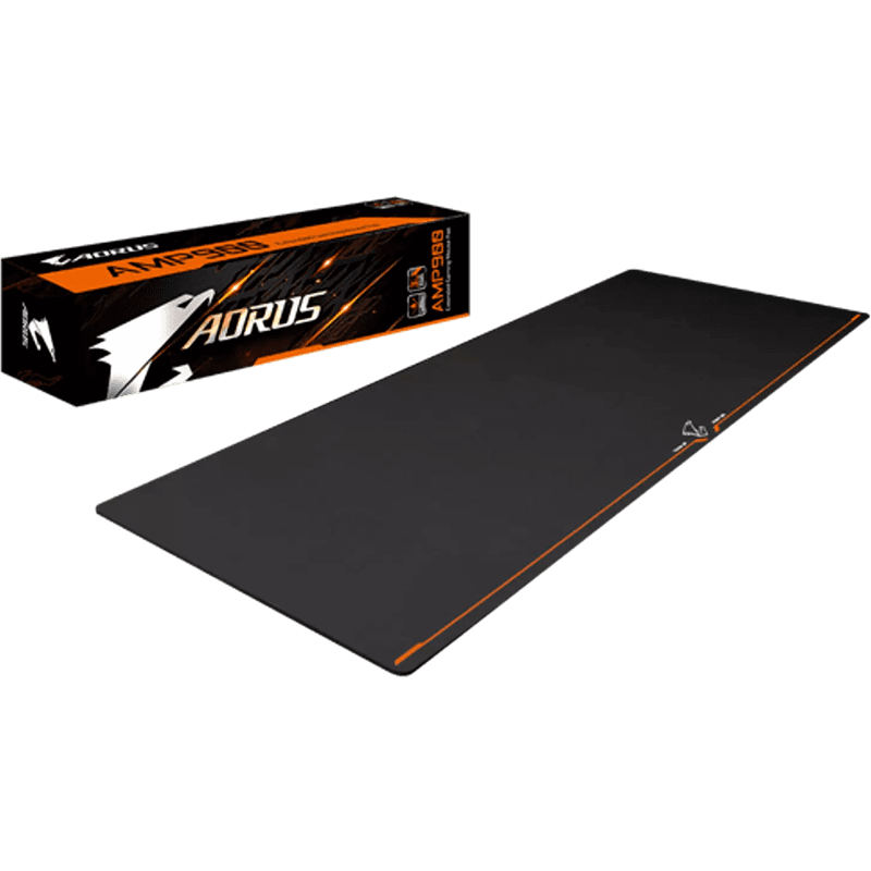 GIGABYTE AMP900 Negro - Naranja Extended XL - Alfombrilla Gaming