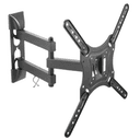 TooQ Giratorio e Inclinable 23”- 55” Tres Pivotes Negro - Soporte