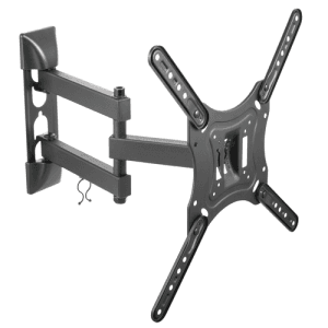 TooQ Giratorio e Inclinable 23”- 55” Tres Pivotes Negro - Soporte