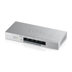 Zyxel GS1200-5HP v2 Gestionado Gigabit Ethernet (10/100/1000) Energía sobre Ethernet (PoE) Gris