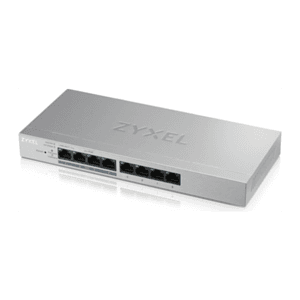 Zyxel GS1200-8HP v2 Gestionado Gigabit Ethernet (10/100/1000) Energía sobre Ethernet (PoE) Gris