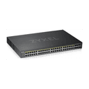 Zyxel GS1920-48HPV2 Gestionado Gigabit Ethernet (10/100/1000) Energía sobre Ethernet (PoE) Negro