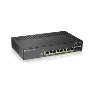 Zyxel GS1920-8HPV2 Gestionado Gigabit Ethernet (10/100/1000) Energía sobre Ethernet (PoE) Negro