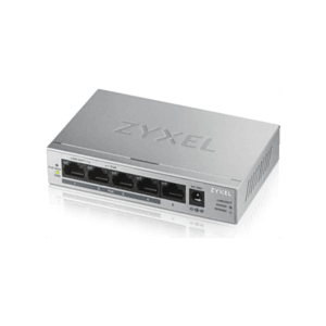 Zyxel GS1005HP No administrado Gigabit Ethernet (10/100/1000) Energía sobre Ethernet (PoE) Plata