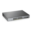 Zyxel GS1350-18HP-EU0101F switch Gestionado L2 Gigabit Ethernet (10/100/1000) Energía sobre Ethernet (PoE) Gris