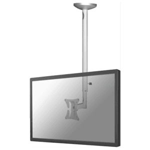 Neomounts FPMA-C050SILVER Soporte de techo para monitor/TV 10-30" - alt. 60-85 cm