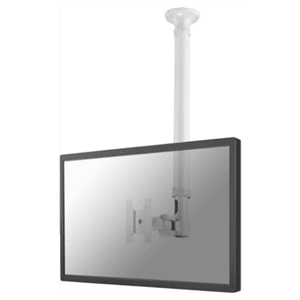 Neomounts FPMA-C100WHITE Soporte de techo para monitor/TV 10-30" - alt. 79-129 cm