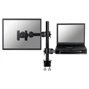 Neomounts FPMA-D960NOTEBOOK Brazo de monitor con soporte para portátil 10-27"