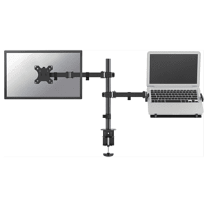 Neomounts FPMA-D550NOTEBOOK Brazo de monitor con soporte para portátil 10-32"