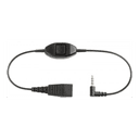 Jabra QD/3.5mm 3,5 mm Negro
