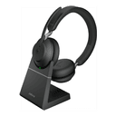 Jabra LINK380A MS Stereo Stand Black - Auriculares