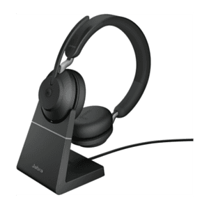 Jabra Evolve2 65 Auriculares Inalámbrico Diadema Oficina/Centro de llamadas USB Tipo C Bluetooth Base de carga