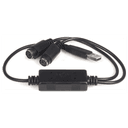 StarTech.com Cable Adaptador Conversor Teclado Ratón Mouse PS/2 a USB - 2x PS/2 Hembra - 1x USB A Macho